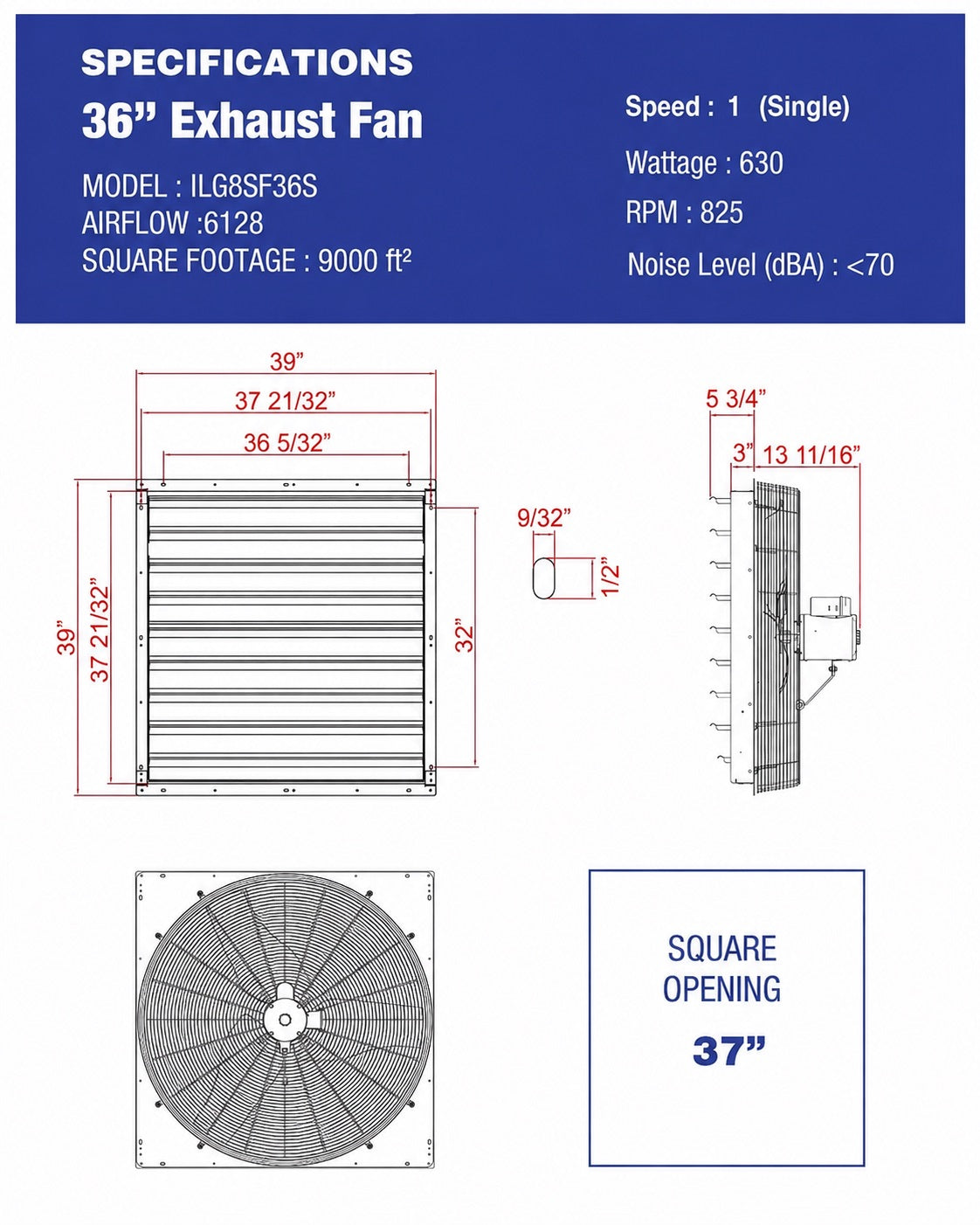 Powered Fans